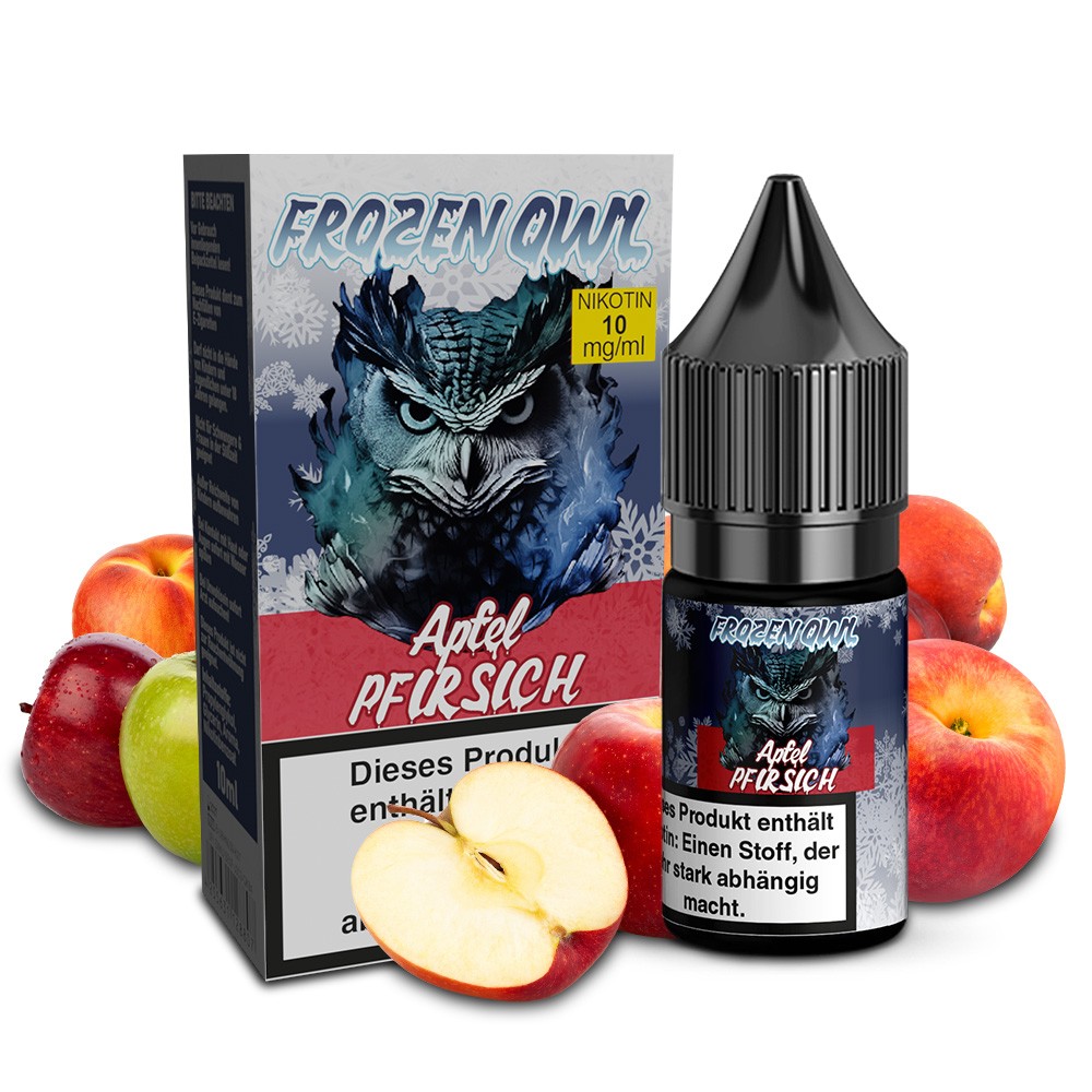 "Apple Peach - Frozen OWL Nikotinsalz" 0mg