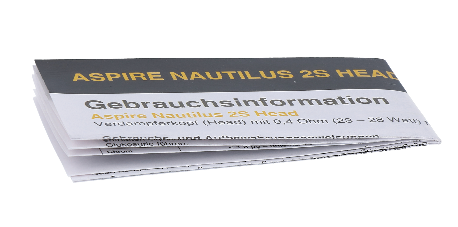 Aspire Nautilus 2S Heads 0,4 Ohm (5 Stück pro Packung)