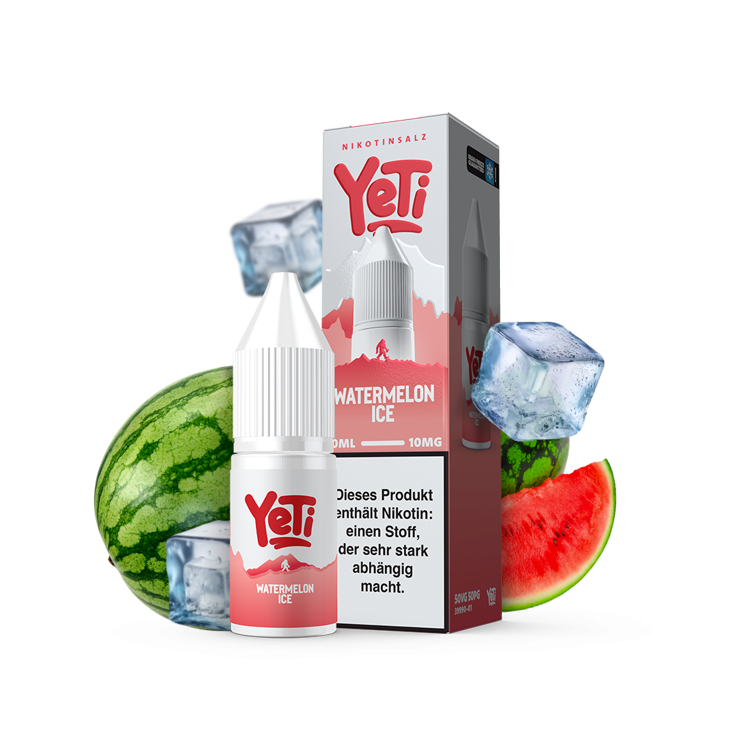 "Watermelon Ice Overdozed - Yeti Summit Nikotinsalz" 20mg