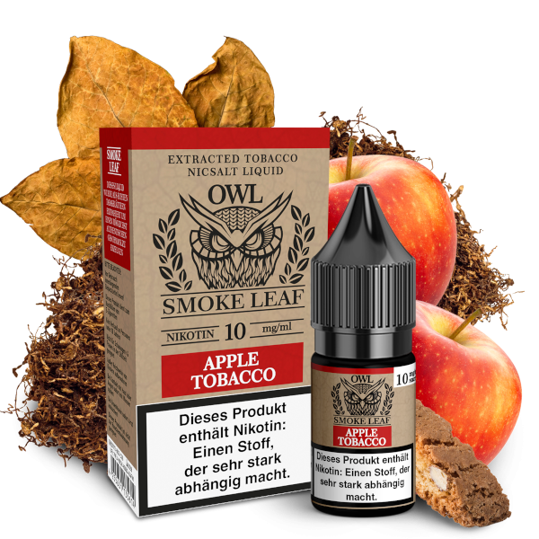 "Apple Tobacco - OWL Smoke Leaf Nikotinsalz" 0mg