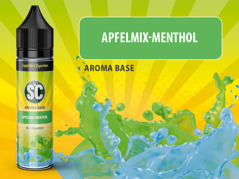 Vape Base - Apfelmix-Menthol 0mg/ml 50ml
