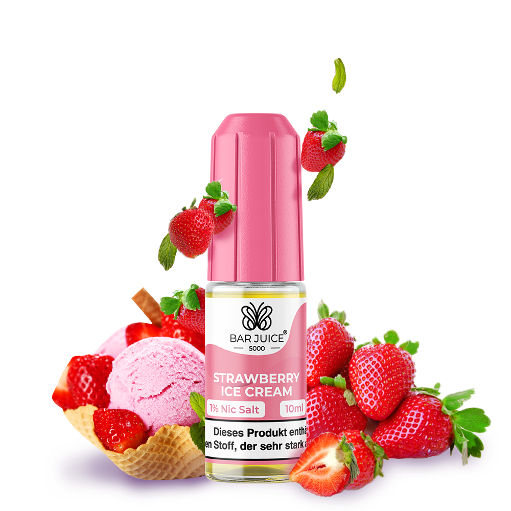"Strawberry Ice Cream - Bar Juice 5000 Nikotinsalz" 20mg