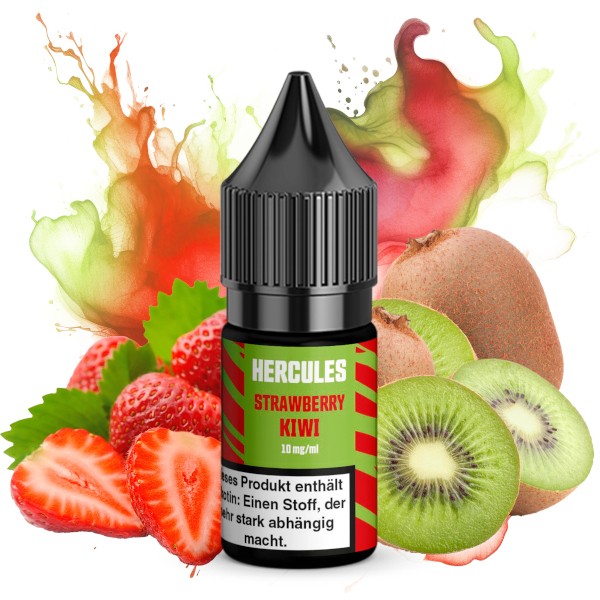 "Strawberry Kiwi Overdosed - Hercules Nikotinsalz" 0mg