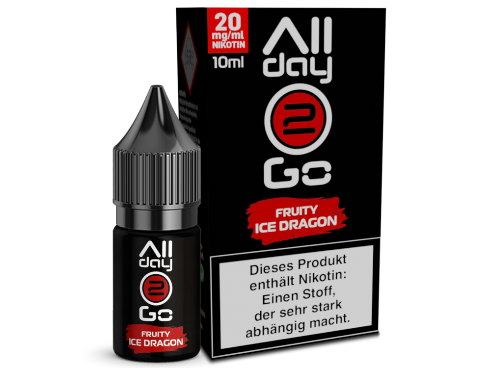 Allday2Go - Fruity Ice Dragon - Hybrid Nikotinsalz Liquid