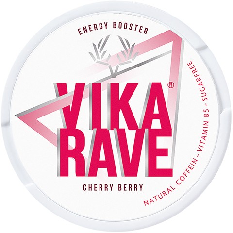 Cherry Berry - VIKA Rave Koffein Pouches