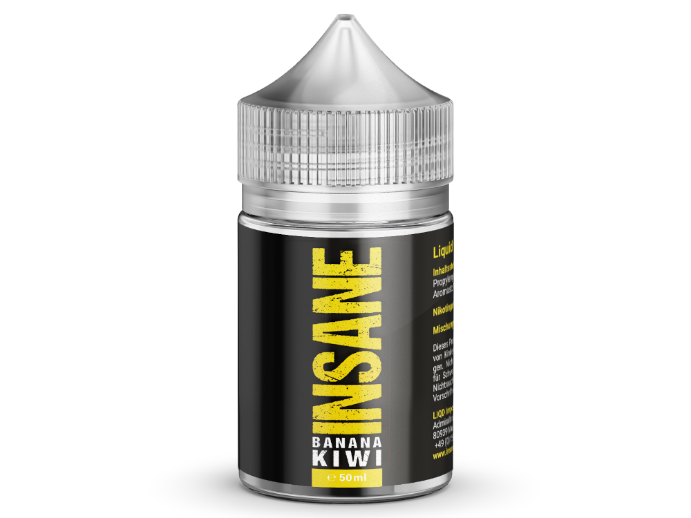 Insane - Banana Kiwi 50 ml 0mg/ml