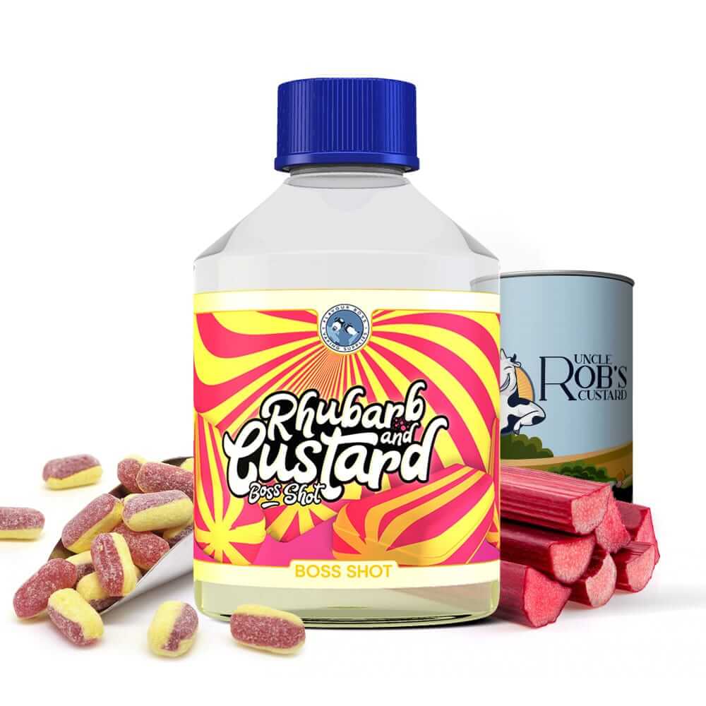 Flavour Boss Rhubarb & Custard Boss Shot