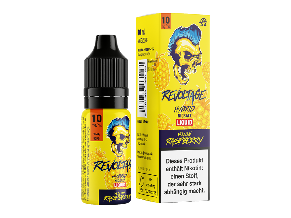 Revoltage - Yellow Raspberry Hybrid Nikotinsalz Liquid