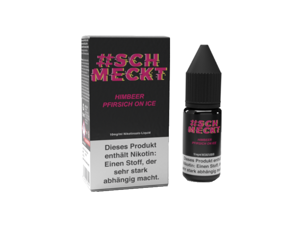 #Schmeckt - Himbeer Pfirsich on Ice - Nikotinsalz Liquid